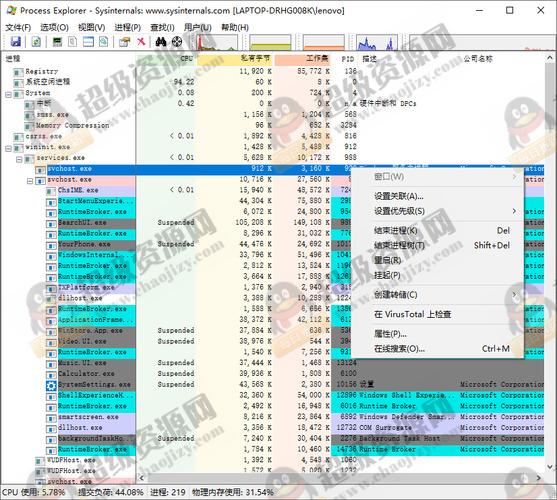 Process Explorer v17.09汉化版