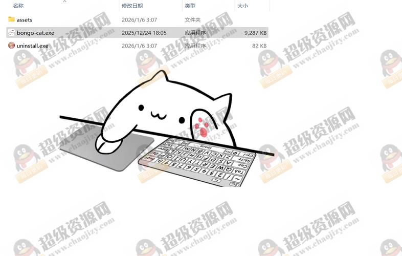 屏幕桌宠软件BongoCat v0.9.0绿色版